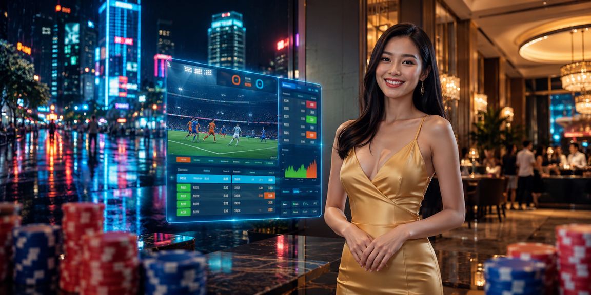 Cảnh đêm Thành phố Hồ Chí Minh với ánh đèn neon – trải nghiệm vuet69 casino trực tuyến